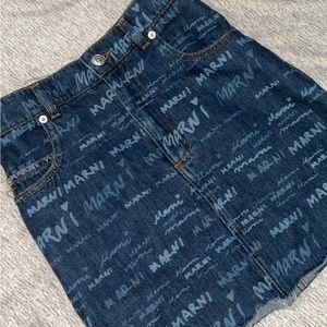 Marni Denim Skirt